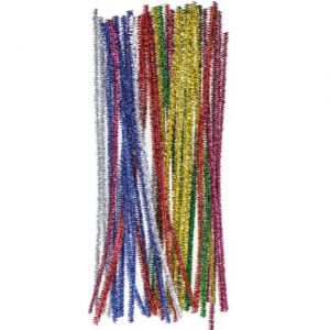 Druciki kreatywne Brewis 30cm Mix Metal, 40szt